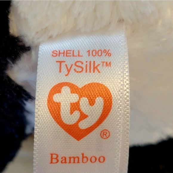 TY Beanie Boos Panda "Bamboo" Plush Stuffed Animal Size Small 6" - Picture 4 of 4